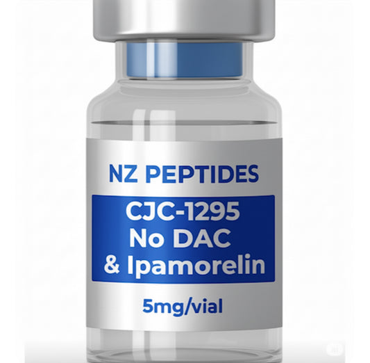 CJC-1295 No DAC & Ipamorelin Growth Hormone Secretagogue 5mg/5mg - Purity > 99%
